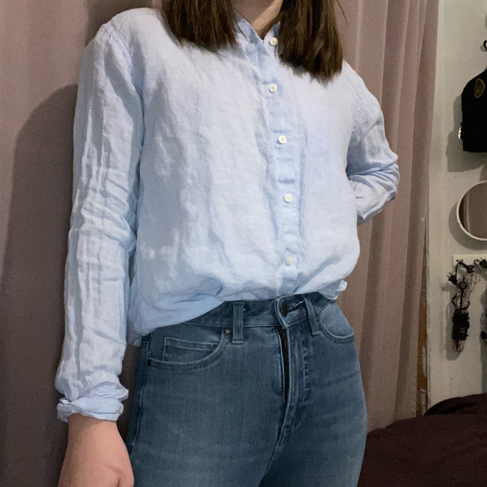 Linen Button Up